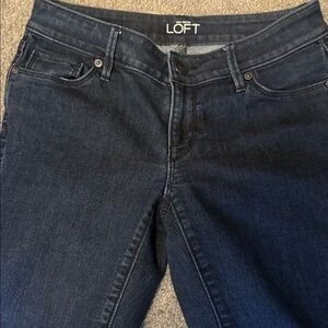 LOFT Women's Deep Indigo Skinny Jeans